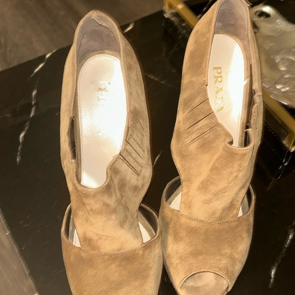 Brown Prada High Heels